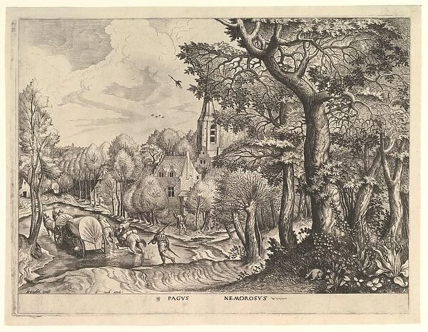 Wooded Region (Pagus Nemorosus) from The Large Landscapes, ca. 1555-56