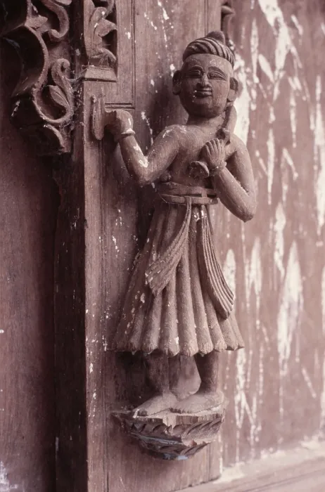Framed Print : Wooden carving, Udaipur, India, 1988. Creator: Amanda Waite Framed Print : Wooden carving, Udaipur, India, 1988. Creator: Amanda Waite