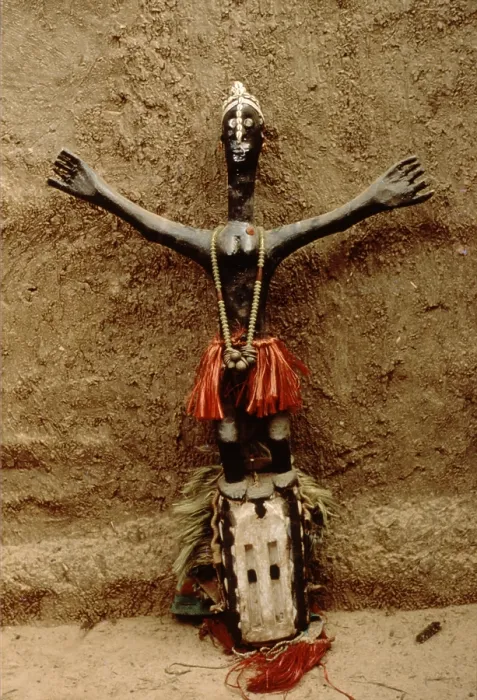 Framed Print : Wooden mask, Pays Dogon, Mali, 1990. Creator: Amanda Waite Framed Print : Wooden mask, Pays Dogon, Mali, 1990. Creator: Amanda Waite