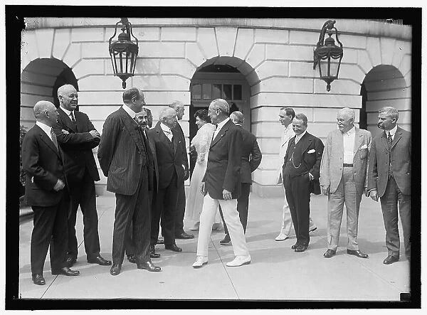 Woodrow Wilson, between 1910 and 1917. Creator: Harris & Ewing. Woodrow Wilson, between 1910 and 1917. Creator: Harris & Ewing