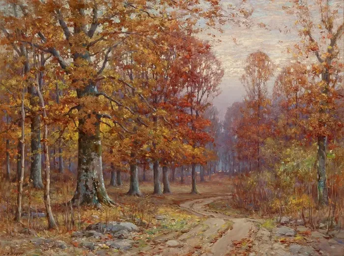 Framed Print : Woods Interior, date unknown. Creator: John Elwood Bundy Framed Print : Woods Interior, date unknown. Creator: John Elwood Bundy