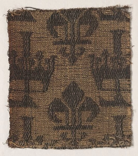 Wool Damask, 1600s - 1700s. Creator: Unknown