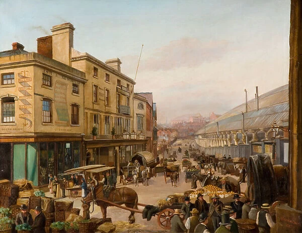 Worcester Street, Birmingham, 1883. Creator: A. Freeman Smith