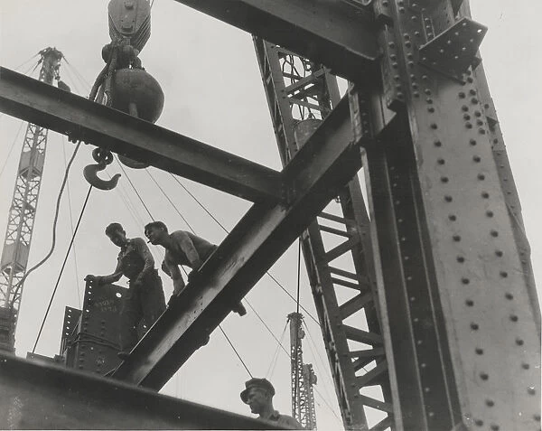Workers at the Construction of Empire State Building, 1932