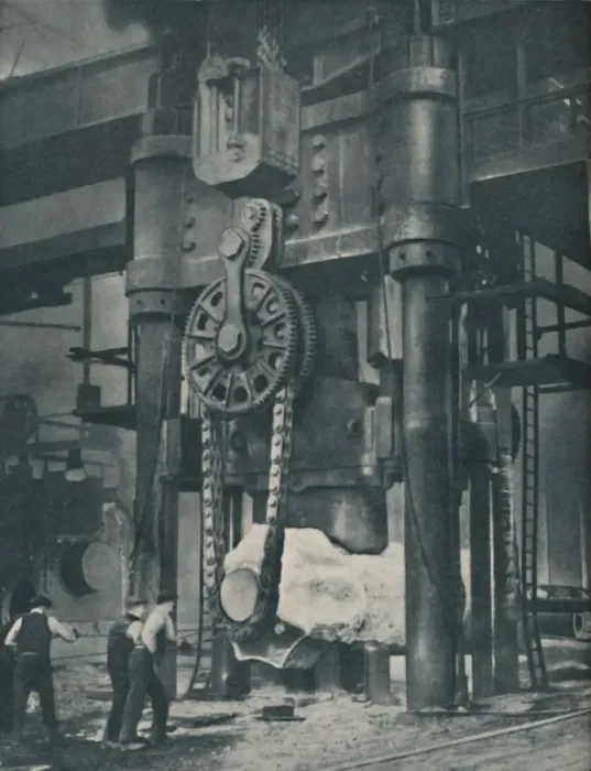 Framed Print : Workers in the Metal Upon Which Our Civilization Depends, c1935 Framed Print : Workers in the Metal Upon Which Our Civilization Depends, c1935