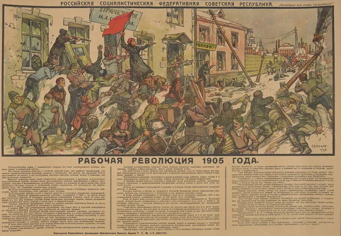 Framed Print : The Workers Revolution 1905, 1918. Creator: Apsit, Alexander Petrovich (1880-1944) Framed Print : The Workers Revolution 1905, 1918. Creator: Apsit, Alexander Petrovich (1880-1944)