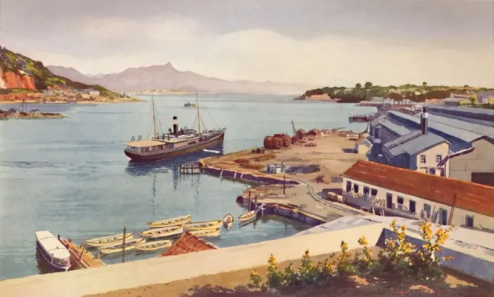Framed Print : Workshops of the Lloyd Brasileiro Steamship Company, 1914 Framed Print : Workshops of the Lloyd Brasileiro Steamship Company, 1914