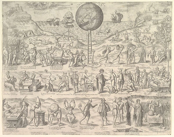 The World, Cage of Fools, 16th century. Creator: Unknown