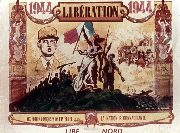 Framed Print : World War 2: Liberation of France, 1944 Framed Print : World War 2: Liberation of France, 1944