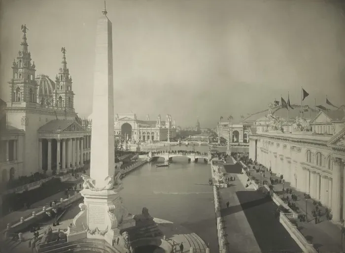 Framed Print : World's Columbian Exposition, Chicago, Illinois, 1893. Creator: Frances Benjamin Johnston Framed Print : World's Columbian Exposition, Chicago, Illinois, 1893. Creator: Frances Benjamin Johnston
