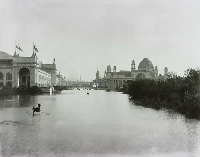 Framed Print : World's Columbian Exposition, Chicago, Illinois, 1892. Creator: Frances Benjamin Johnston Framed Print : World's Columbian Exposition, Chicago, Illinois, 1892. Creator: Frances Benjamin Johnston