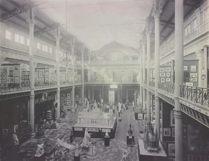 Framed Print : World's Columbian Exposition, Chicago, Illinois, 1893. Creator: Frances Benjamin Johnston Framed Print : World's Columbian Exposition, Chicago, Illinois, 1893. Creator: Frances Benjamin Johnston