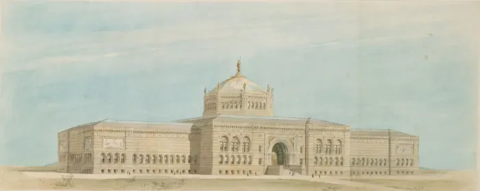 Framed Print : Worlds Columbian Exposition Fine Arts Museum, Chicago, Illinois, Perspective, c Framed Print : Worlds Columbian Exposition Fine Arts Museum, Chicago, Illinois, Perspective, c