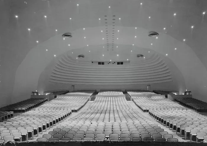 Framed Print : World's Fair, concert hall, 1939. Creator: Gottscho-Schleisner, Inc Framed Print : World's Fair, concert hall, 1939. Creator: Gottscho-Schleisner, Inc