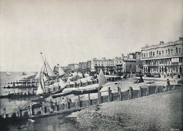 Worthing - General View of the Front, 1895