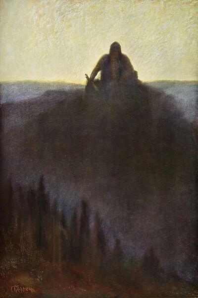 Wotan Waits in Valhalla for the End with his Broken Spear, 1906