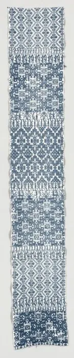 Framed Print : Woven Textile, 18th century. Creator: Unknown Framed Print : Woven Textile, 18th century. Creator: Unknown