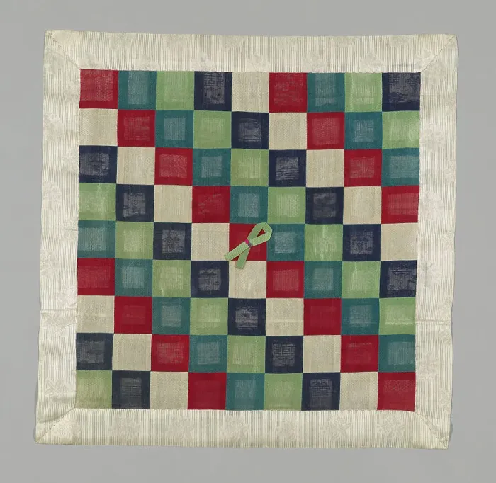 Framed Print : Wrapping Cloth (pojagi), Korea, Choson dynasty (1392-1910), 19th century. Creator: Unknown Framed Print : Wrapping Cloth (pojagi), Korea, Choson dynasty (1392-1910), 19th century. Creator: Unknown