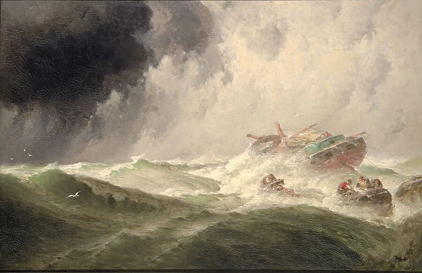 The Wreck, 1901. Creator: Harrington Fitzgerald