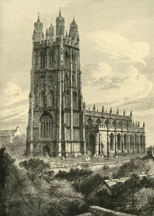 Framed Print : Wrexham Church, 1898. Creator: Unknown Framed Print : Wrexham Church, 1898. Creator: Unknown