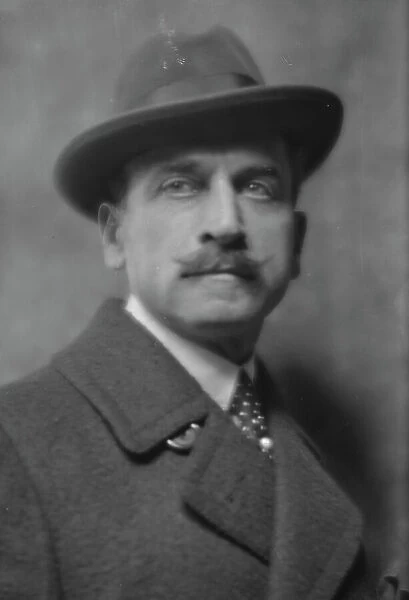Wright, J. Dunbar, Mr. portrait photograph, 1915 Feb. 17. Creator: Arnold Genthe