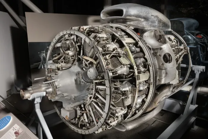 Framed Print : Wright Turbo-Cyclone 18R-3350-TC (972TC18DA2), 2-Row, Radial Engine, 1952 Framed Print : Wright Turbo-Cyclone 18R-3350-TC (972TC18DA2), 2-Row, Radial Engine, 1952