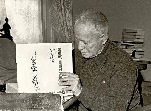 The writer Mikhail Sholokhov (1905-1984), 1960s