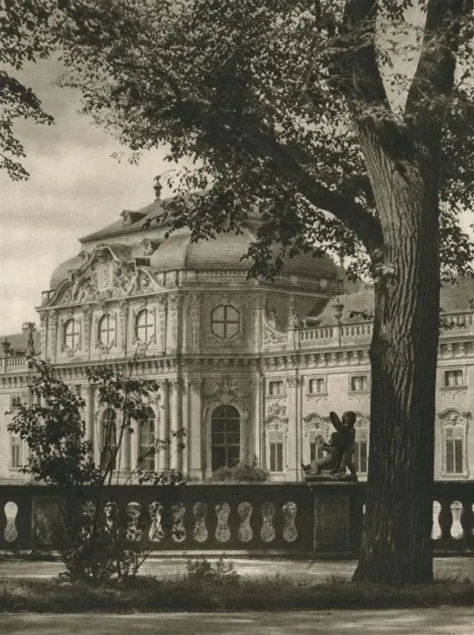 Framed Print : Wurzburg - Residenz, 1931. Artist: Kurt Hielscher Framed Print : Wurzburg - Residenz, 1931. Artist: Kurt Hielscher