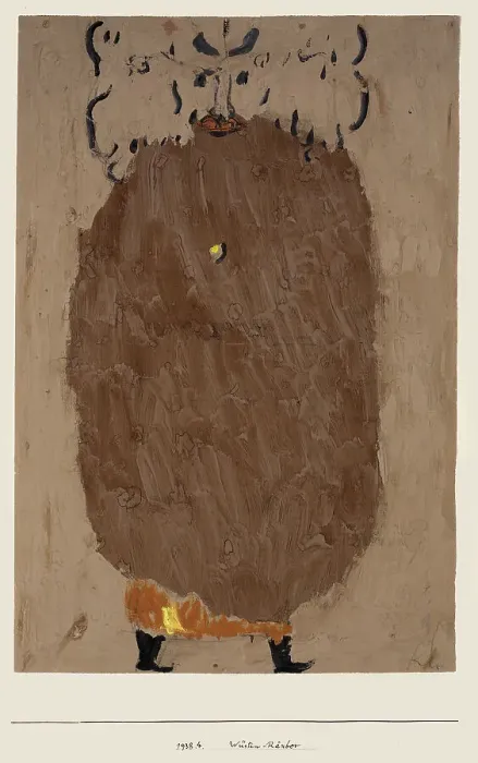 Framed Print : Wüsten-Räuber (Desert Robber), 1938. Creator: Klee, Paul (1879-1940) Framed Print : Wüsten-Räuber (Desert Robber), 1938. Creator: Klee, Paul (1879-1940)