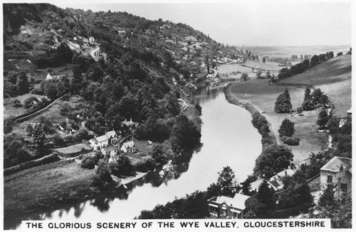 Framed Print : Wye Valley, Gloucestershire, 1936 Framed Print : Wye Valley, Gloucestershire, 1936
