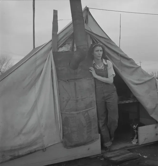 Framed Print : From Wyoming and Missouri eight years...working in lemons... near Strathmore, CA, 1939. Creator: Dorothea Lange Framed Print : From Wyoming and Missouri eight years...working in lemons... near Strathmore, CA, 1939. Creator: Dorothea Lange