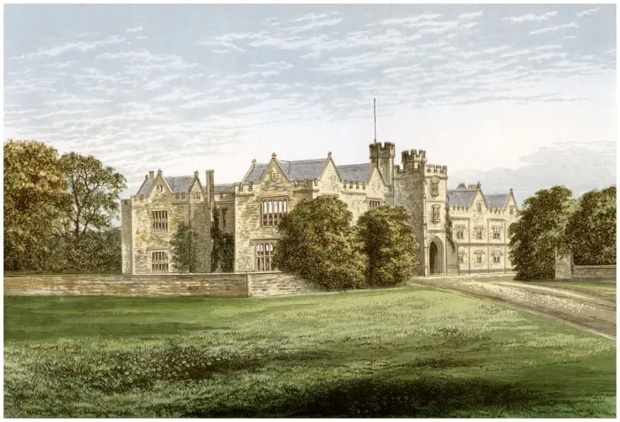 Framed Print : Wytham Abbey, Oxfordshire, home of the Earl of Abingdon, c1880 Framed Print : Wytham Abbey, Oxfordshire, home of the Earl of Abingdon, c1880