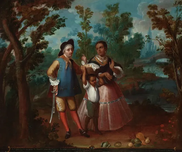 Framed Print : X. From Spaniard and Return Backwards, Hold Yourself Suspended in Mid Air... c1760. Creator: Juan Patricio Morlete Ruiz Framed Print : X. From Spaniard and Return Backwards, Hold Yourself Suspended in Mid Air... c1760. Creator: Juan Patricio Morlete Ruiz