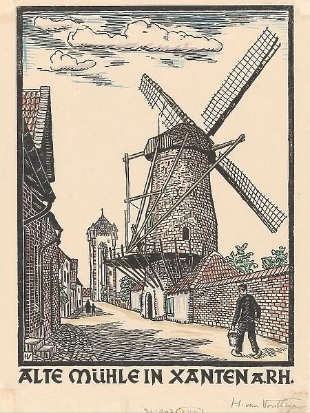 Mill in Xanten, 1871-1918. Creator: Henriëtte van Hove