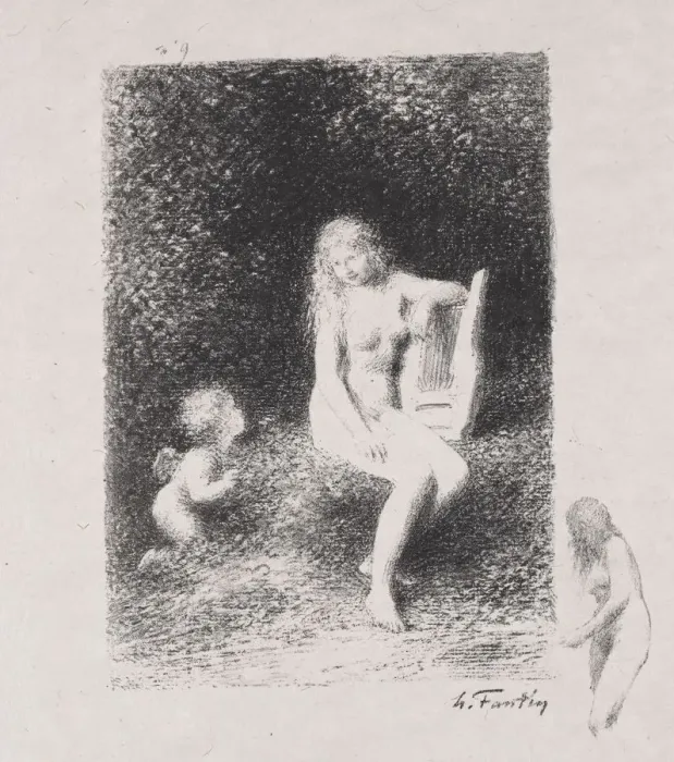 Framed Print : XXI. Creator: Henri Fantin-Latour (French, 1836-1904) Framed Print : XXI. Creator: Henri Fantin-Latour (French, 1836-1904)