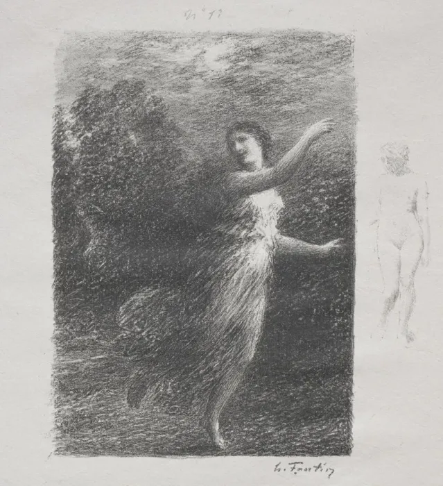Framed Print : XXIV. Creator: Henri Fantin-Latour (French, 1836-1904) Framed Print : XXIV. Creator: Henri Fantin-Latour (French, 1836-1904)