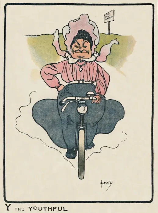 Framed Print : Y the Youthful, 1903. Artist: John Hassall Framed Print : Y the Youthful, 1903. Artist: John Hassall