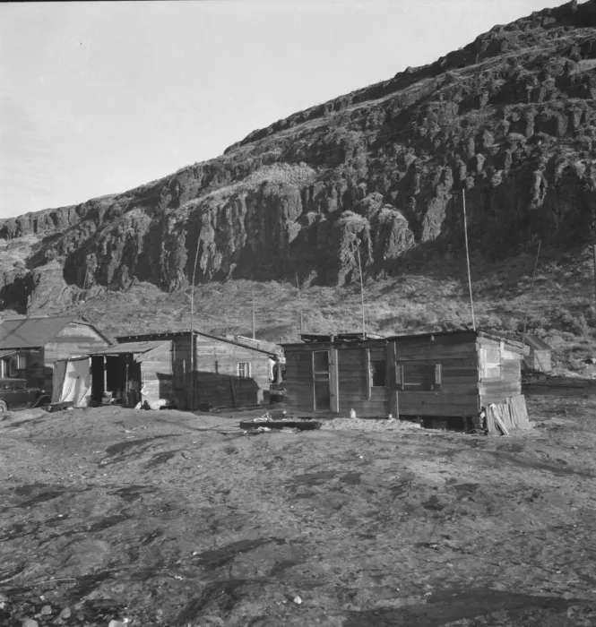 Framed Print : Yakima Indian village, on the Columbia River... Celilo, Wasco County, Oregon, 1939. Creator: Dorothea Lange Framed Print : Yakima Indian village, on the Columbia River... Celilo, Wasco County, Oregon, 1939. Creator: Dorothea Lange