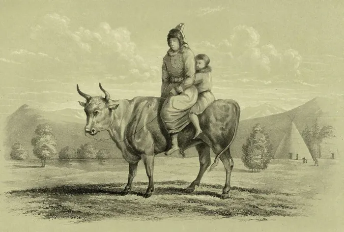 Framed Print : Yakut Woman, 1856. Creator: Ivan Dem'ianovich Bulychev Framed Print : Yakut Woman, 1856. Creator: Ivan Dem'ianovich Bulychev