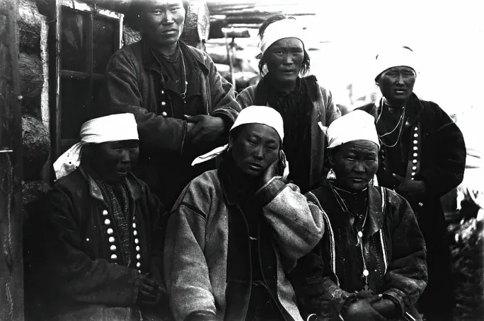 Framed Print : Yakut women, 1890. Creator: Unknown Framed Print : Yakut women, 1890. Creator: Unknown