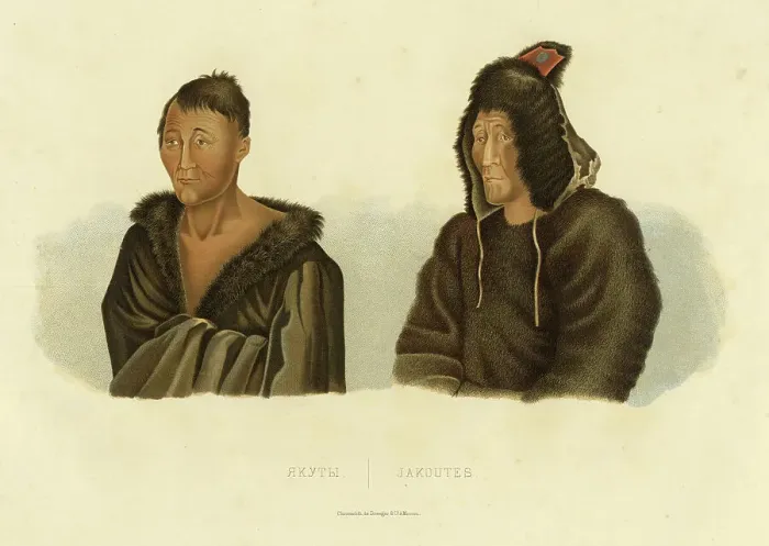 Framed Print : Yakuts, 1856. Creator: Ivan Dem'ianovich Bulychev Framed Print : Yakuts, 1856. Creator: Ivan Dem'ianovich Bulychev