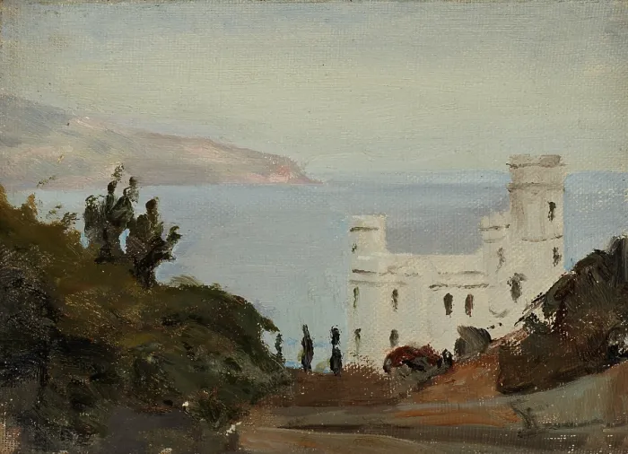Framed Print : Yalta, 1904. Creator: Jan Ciaglinski Framed Print : Yalta, 1904. Creator: Jan Ciaglinski
