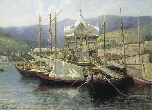 Yalta Harbour, 1890