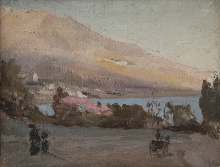 Framed Print : Yalta (Spring), 1906. Creator: Jan Ciaglinski Framed Print : Yalta (Spring), 1906. Creator: Jan Ciaglinski