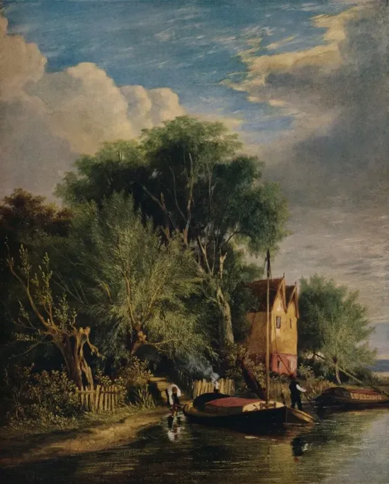 Framed Print : On the Yare, c1828, (1938). Artist: George Vincent Framed Print : On the Yare, c1828, (1938). Artist: George Vincent