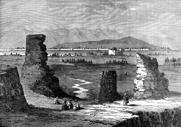 Framed Print : The Yarkund Mission: the city of Kashgar, 1874. Creator: Unknown Framed Print : The Yarkund Mission: the city of Kashgar, 1874. Creator: Unknown