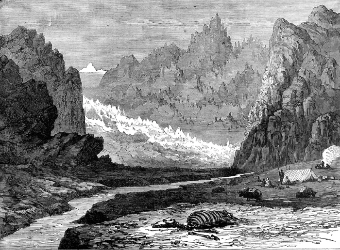 Framed Print : The Yarkund Mission: Valley of the Shyok, 1874. Creator: Unknown Framed Print : The Yarkund Mission: Valley of the Shyok, 1874. Creator: Unknown