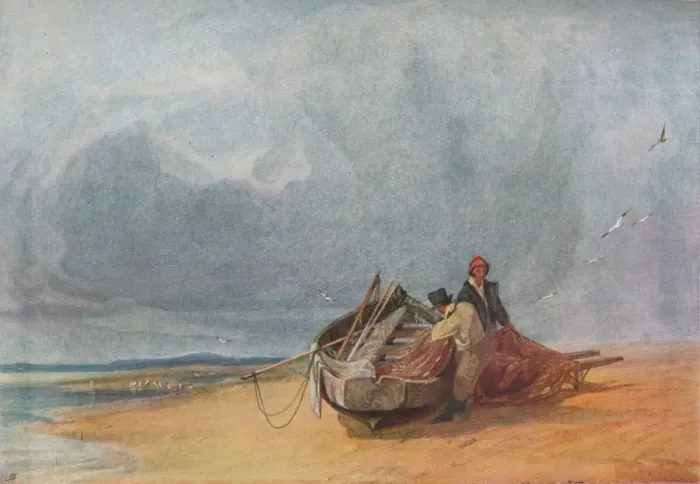 Framed Print : Yarmouth Beach, c1808. Artist: John Sell Cotman Framed Print : Yarmouth Beach, c1808. Artist: John Sell Cotman