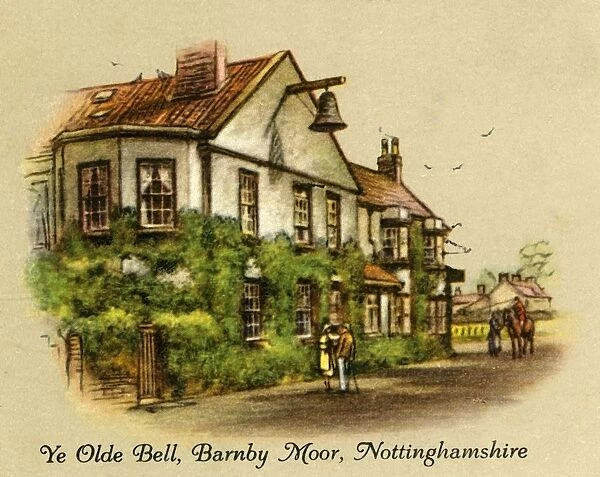 Ye Olde Bell, Barnby Moor, Nottinghamshire, 1936. Creator: Unknown