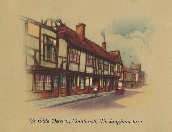 Ye Olde Ostrich Colnbrook, Buckinghamshire, 1939